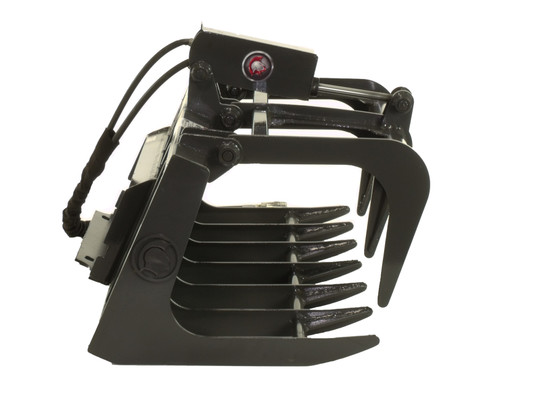 48" Wide Mini Skid Steer Root Grapple Attachment