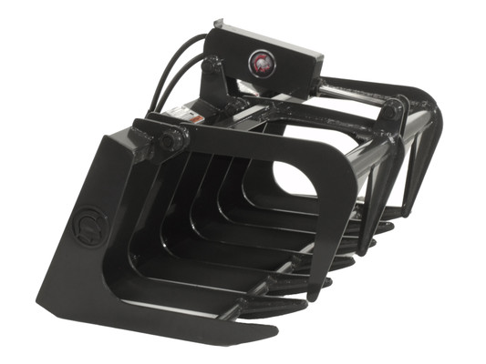 48" Wide Mini Skid Steer Root Grapple Attachment
