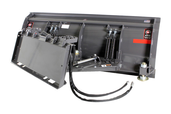 84" Wide Skid Steer Snow Angle Blade Hydraulic Angle SE114 Series (Industrial Series)