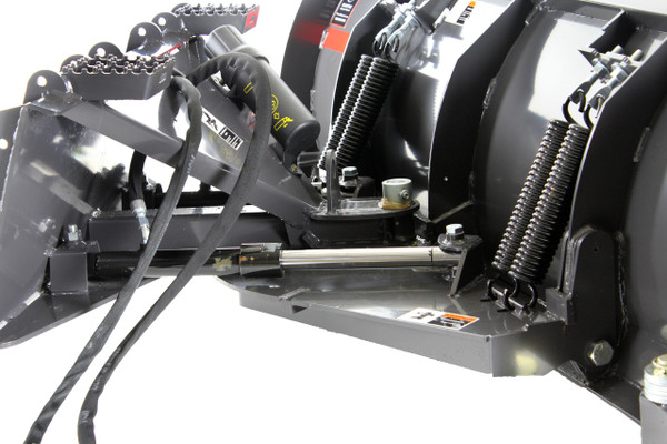 84" Wide Skid Steer Snow Angle Blade Hydraulic Angle SE114 Series (Industrial Series)