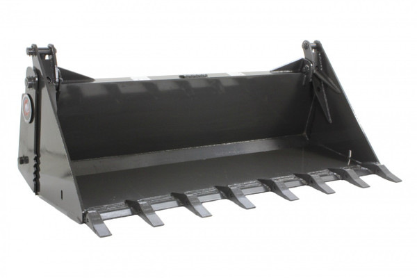 84" Wide Skid Steer 4 In 1 Combination Bucket With Teeth (Industrial Series)