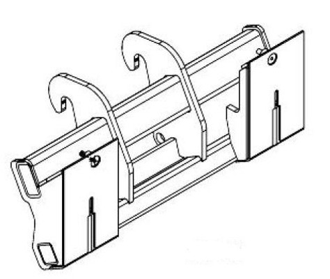 JCB 506 | 508 to Universal Skid Steer Mounting