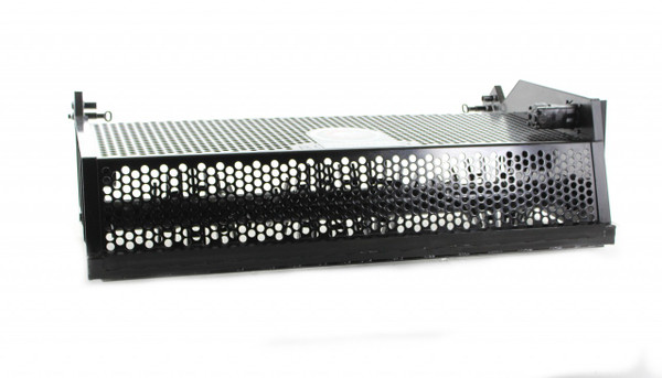 74" Wide Skid Steer Landscape Rake Attachment With Bucket