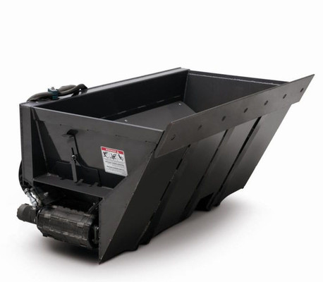72" Wide Skid Steer Side Discharge Bucket for Saw Dust | Mulch | Silage 72" Wide Skid Steer Side Discharge Bucket for Saw Dust | Mulch | Silage