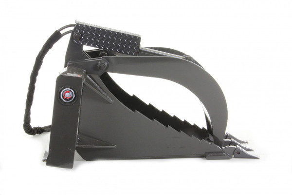 Skid Steer Stump Grapple Attachment Professional Series