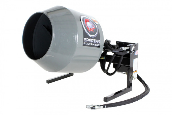Skid Steer Concrete Mixer Attachment (Professional Series)