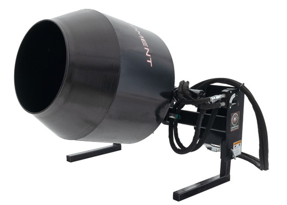 Skid Steer Concrete Mixer Attachment (Professional Series)