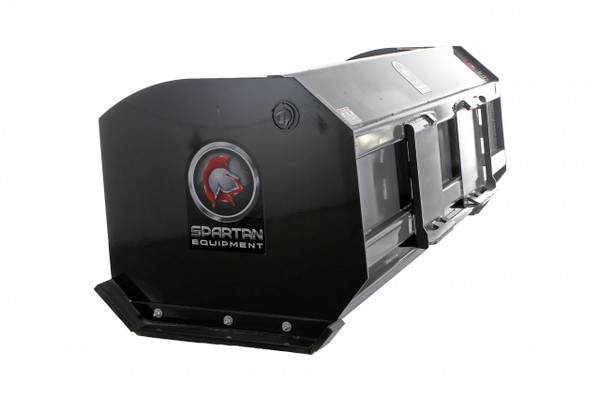 120" Wide Skid Steer Snow Pusher Box Attachment