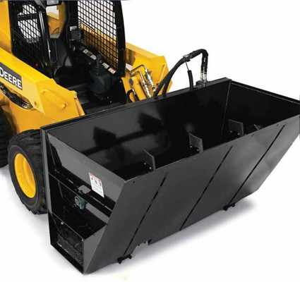 72" Wide Skid Steer Side Discharge Bucket for Sand | Aggregate | Topsoil 72" Wide Skid Steer Side Discharge Bucket for Sand | Aggregate | Topsoil