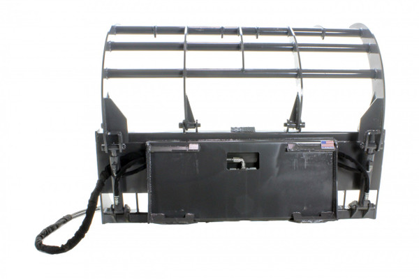 78" Wide Skid Steer Grapple Rake Attachment Professional Series