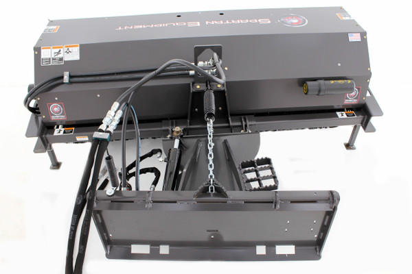 72" Wide Skid Steer Hydraulic Angle Broom (Industrial Series)