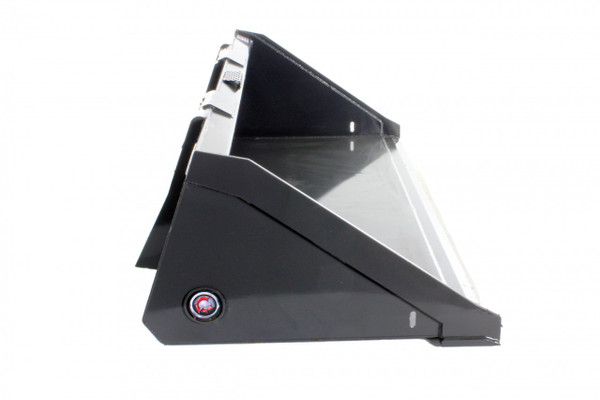 78" Wide Skid Steer Long Bottom Bucket with Smooth Edge