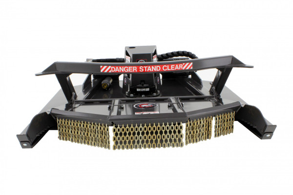72" Wide Skid Steer Brush Cutter Attachment Industrial Series (Case Drain)