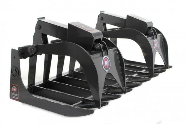 84" Wide Skid Steer Root Grapple Attachment (Professional Series)