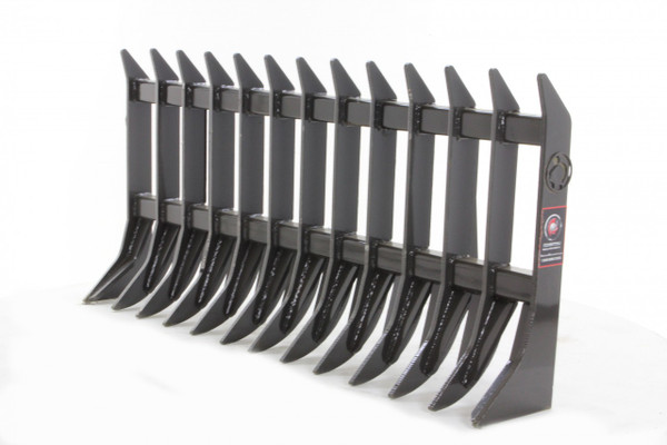96" Wide Skid Steer Root Rake Attachment