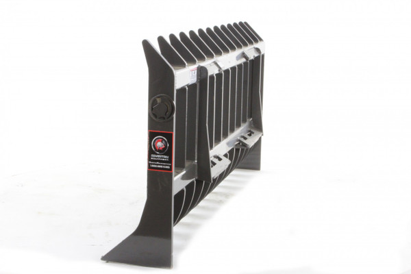 96" Wide Skid Steer Root Rake Attachment