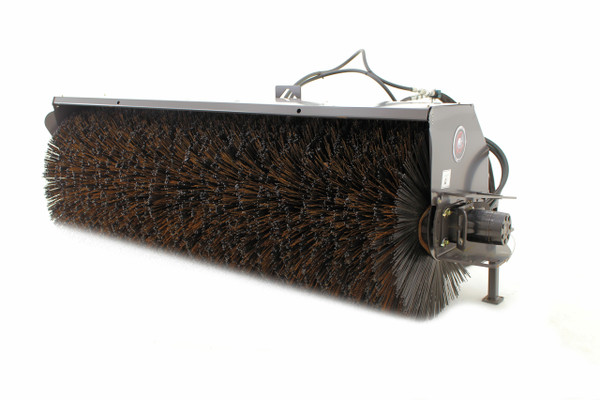 84" Wide Skid Steer Manual Angle Broom (Industrial Series)