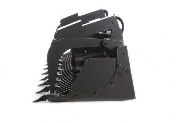 60" Wide Skid Steer Rock Grapple Bucket With Teeth