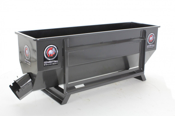 Skid Steer Auger Bucket - Sandbagging Materials