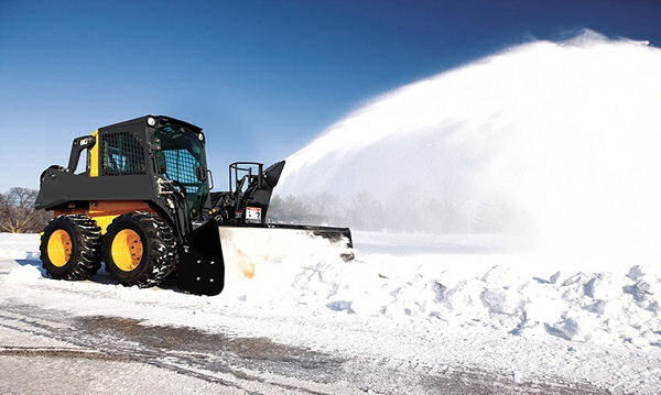 84" Wide Skid Steer Snow Blower High Flow 35-45 gpm