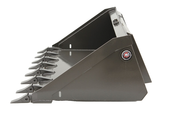 78" Wide Skid Steer Long Bottom Bucket With Teeth