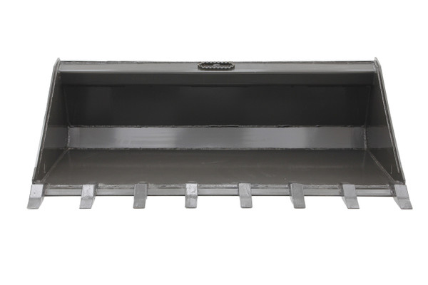 78" Wide Skid Steer Long Bottom Bucket With Teeth