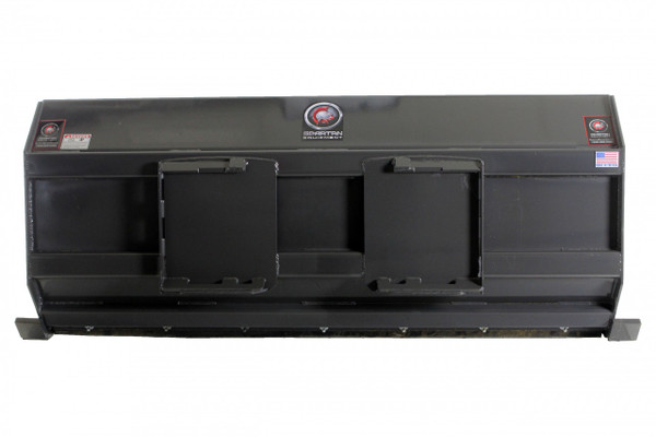 72" Wide Skid Steer Snow Pusher Box Attachment