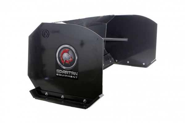 72" Wide Skid Steer Snow Pusher Box Attachment