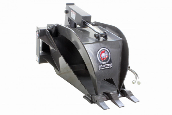 Mini Skid Steer Stump Grapple Attachment