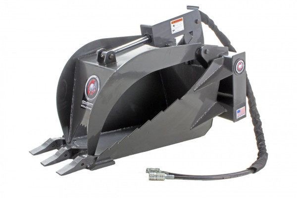 Mini Skid Steer Stump Grapple Attachment