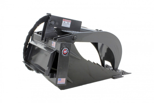 Mini Skid Steer Stump Grapple Attachment