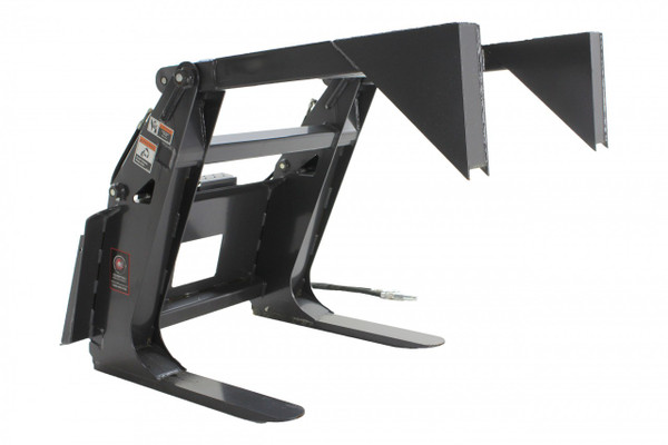 Skid Steer Fork Grapple Attachment Industrial Series