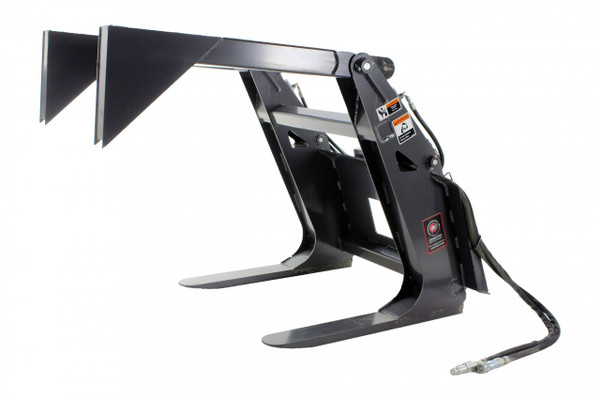 Skid Steer Fork Grapple Attachment Industrial Series