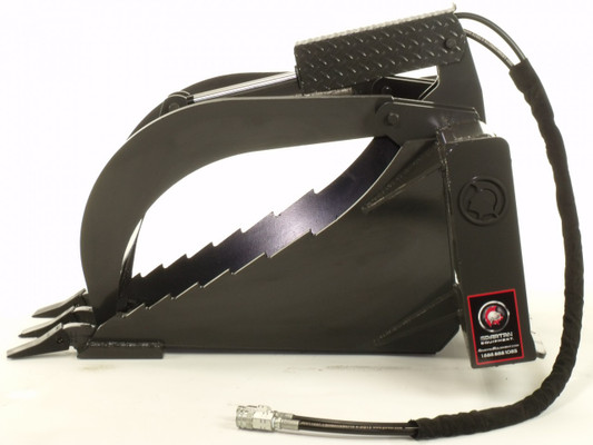 Skid Steer Stump Grapple Attachment Industrial Series