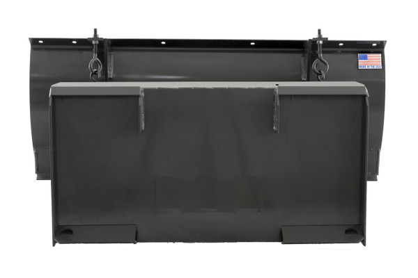 60" Wide Mini Skid Steer 4 Way Snow/Dozer Blade Hydraulic Angle Bobcat MT Mount