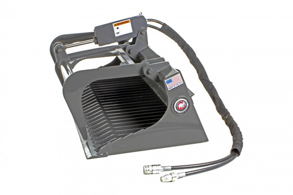 44" Wide Mini Skid Steer Rock Grapple