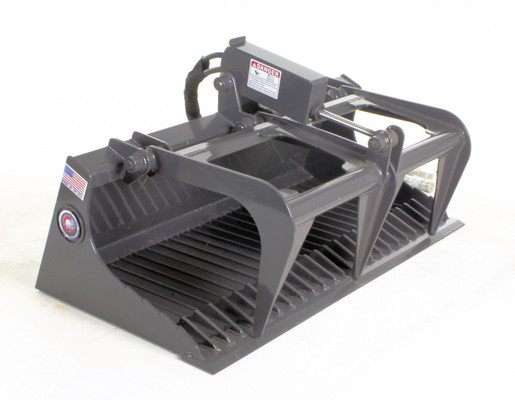 44" Wide Mini Skid Steer Rock Grapple