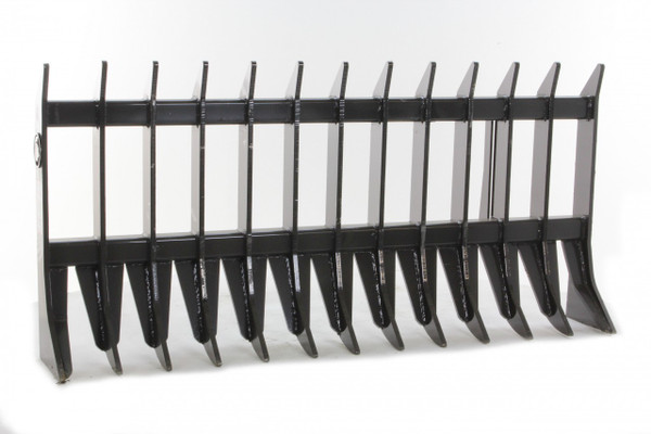 72" Wide Skid Steer Root Rake Attachment