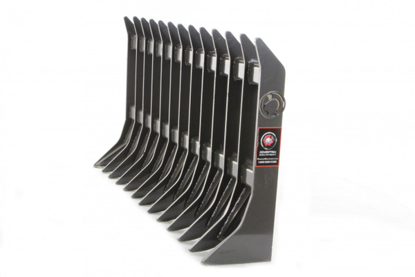 72" Wide Skid Steer Root Rake Attachment