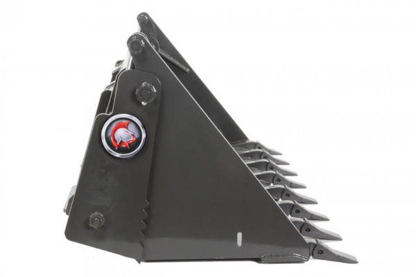 72" Wide Skid Steer 4 In 1 Combination Bucket With Teeth (Industrial Series)