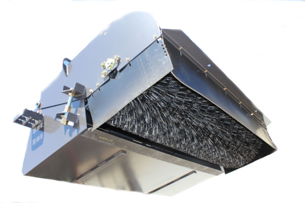 84" Wide Skid Steer Boxbroom Sweeper Attachment SE Series Poly|Wire Brush 15-25 gpm