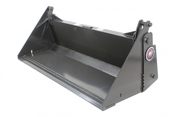 72" Wide Skid Steer 4 In 1 Combination Bucket Attachment With Smooth Edge (Industrial Series)
