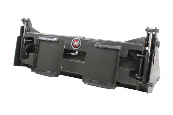 72" Wide Skid Steer 4 In 1 Combination Bucket Attachment With Smooth Edge (Industrial Series)