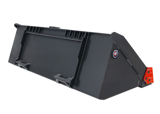 78" Wide Skid Steer Track Duty Bucket With Smooth Edge