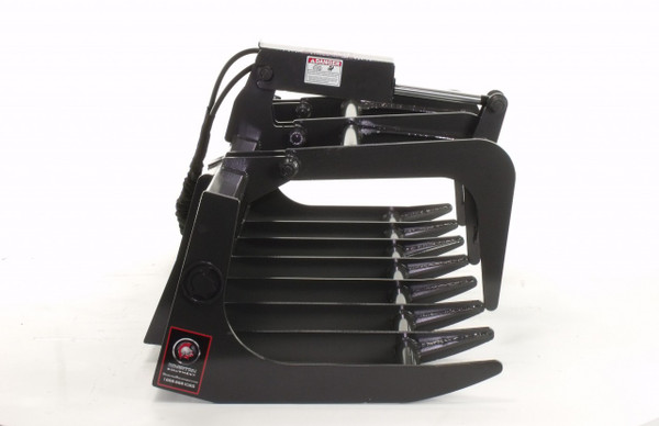 72" Wide Skid Steer Root Grapple Attachment Economy Series (Single Tine)