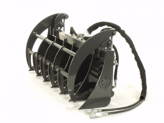 36" Wide Mini Skid Steer Grapple Rake