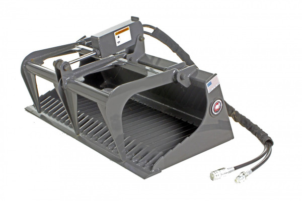 36" Wide Mini Skid Steer Rock Grapple