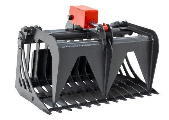 36" Wide Mini Skid Steer Rock Grapple