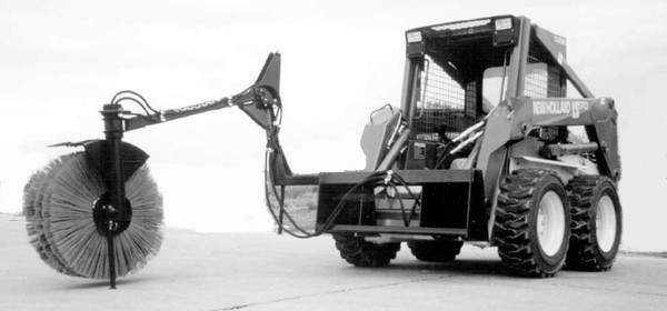 Skid Steer Feed Bunk Sweeper Attachment