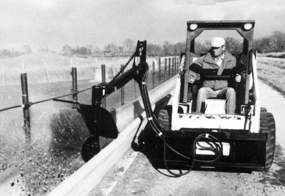 Skid Steer Feed Bunk Sweeper Attachment